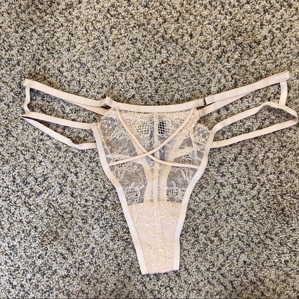 SOLD NEW Victoria's Secret Lace Thong Bundle Small - Picture 10 of 15